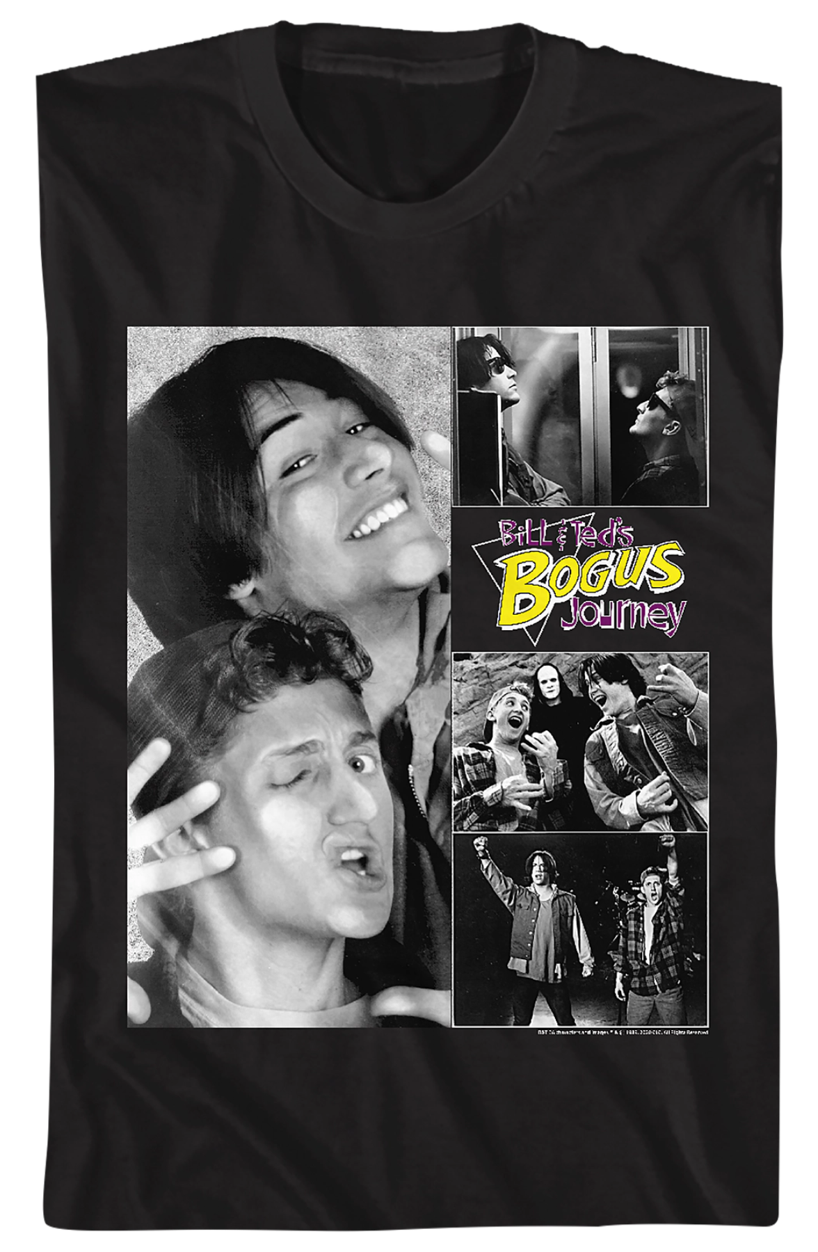 Black and White Collage Bill and Ted's Bogus Journey T-Shirt Hoodie, Sweatshirt | CiraTrend.com (Image 2)