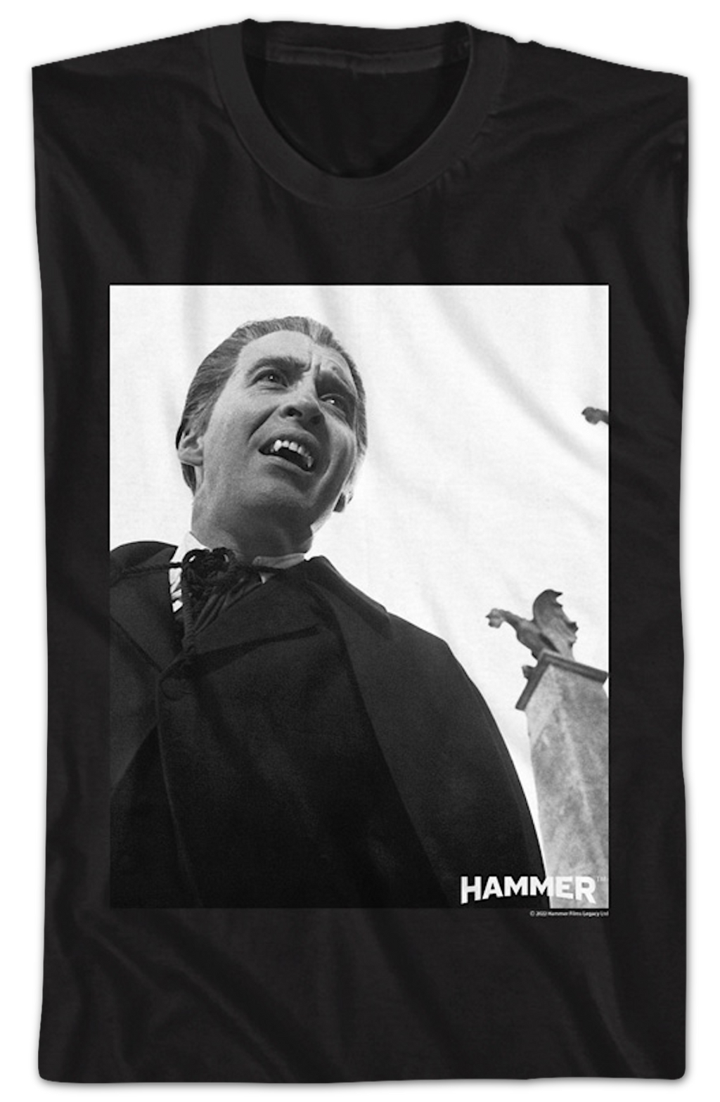 Black And White Dracula Photo Hammer Films T-Shirt Hoodie, Sweatshirt | CiraTrend.com (Image 2)