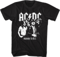 Black And White Highway To Hell ACDC Shirt Hoodie, Sweatshirt | CiraTrend.com (Image 1)