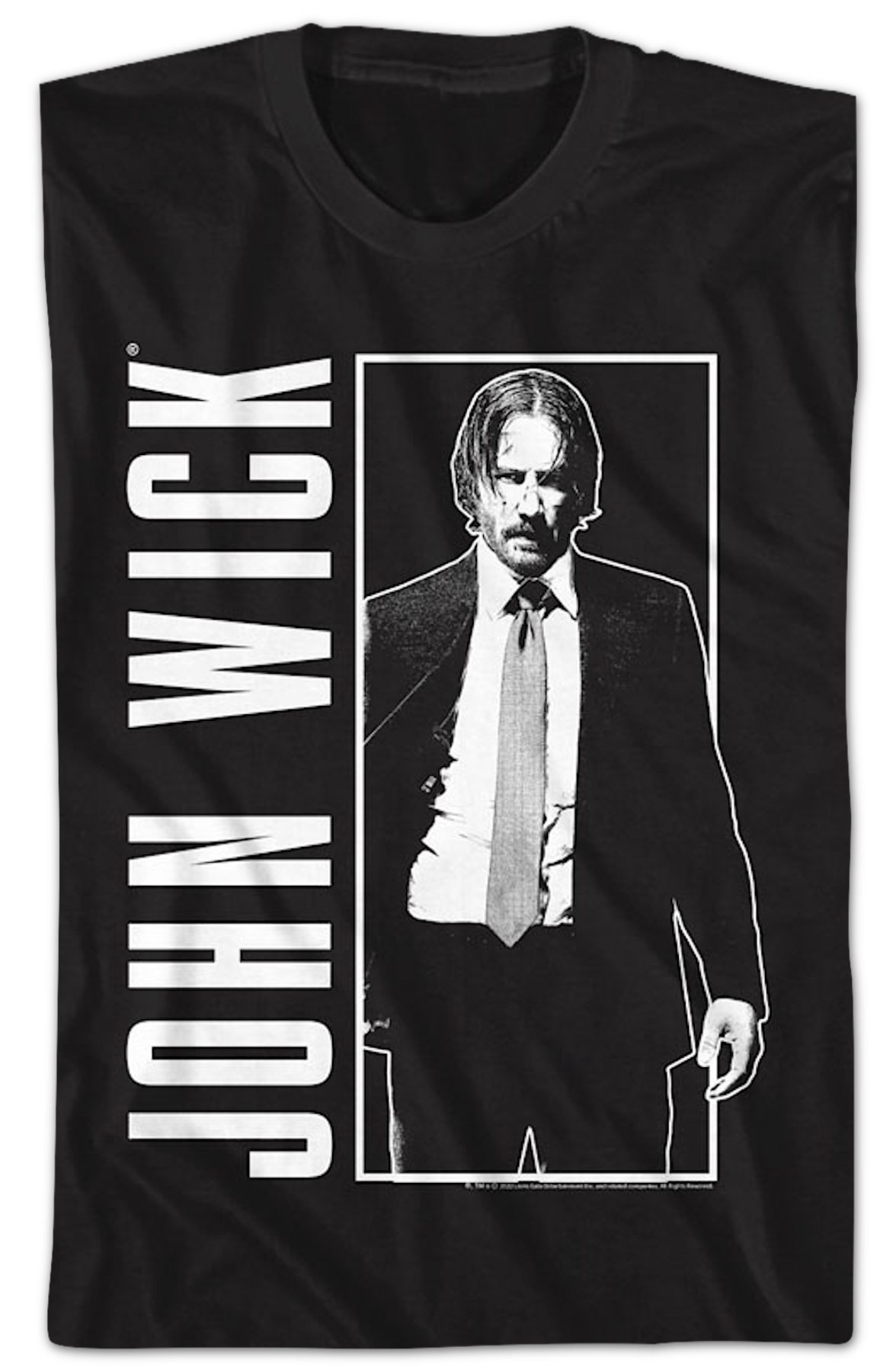 Black And White John Wick T-Shirt Hoodie, Sweatshirt | CiraTrend.com (Image 2)