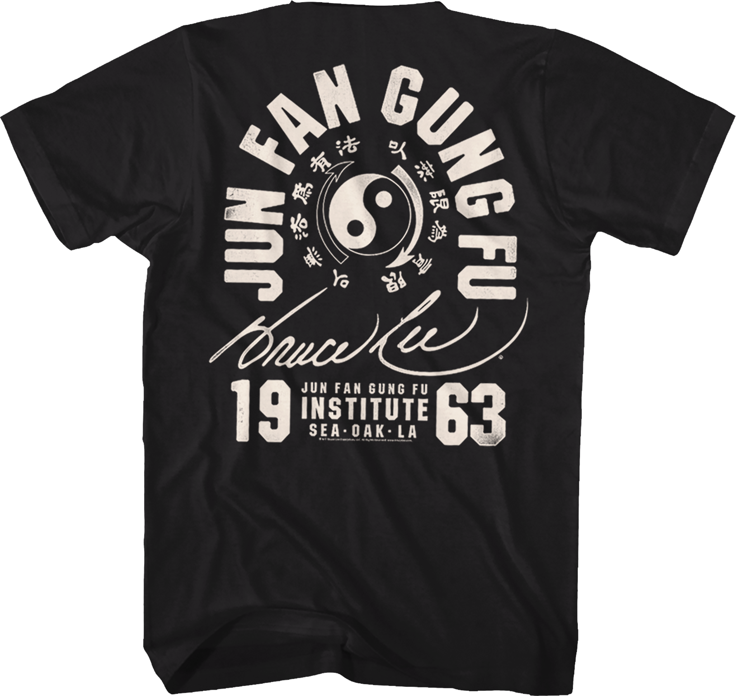 Black And White Jun Fan Gung Fu Bruce Lee T-Shirt Hoodie, Sweatshirt | CiraTrend.com (Image 2)