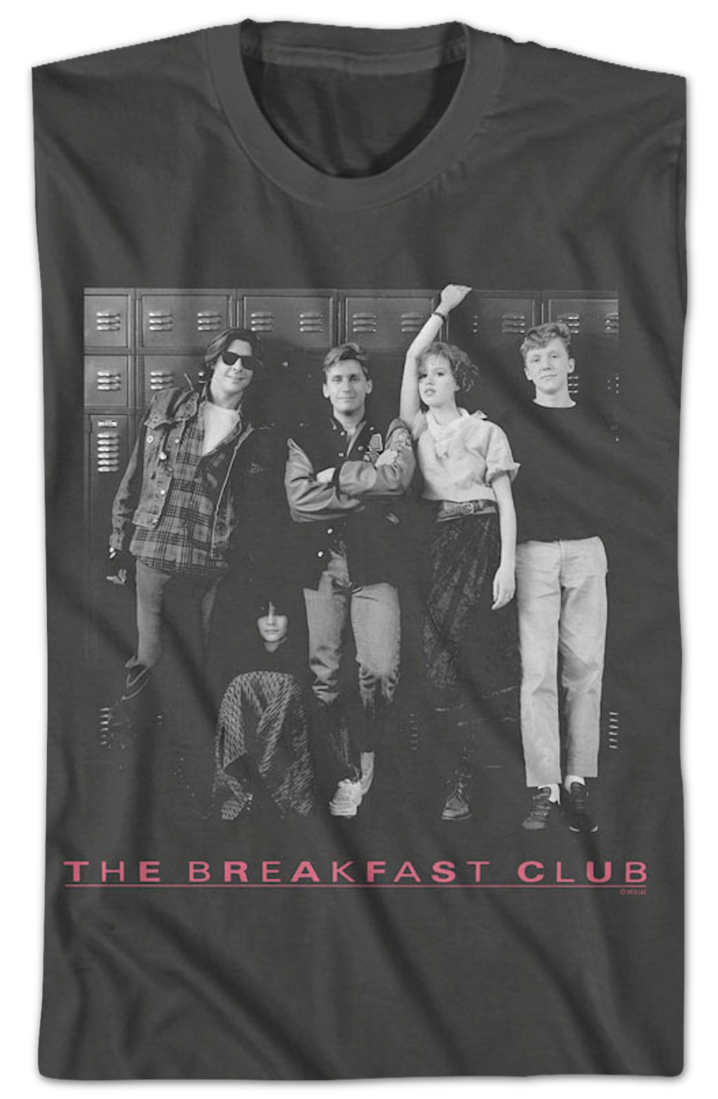 Black And White Locker Photo Breakfast Club T-Shirt Hoodie, Sweatshirt | CiraTrend.com (Image 2)
