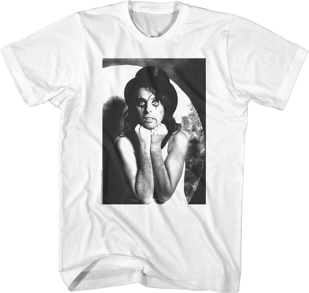 Black And White Photo Alice Cooper T-Shirt Hoodie, Sweatshirt | CiraTrend.com (Image 1)