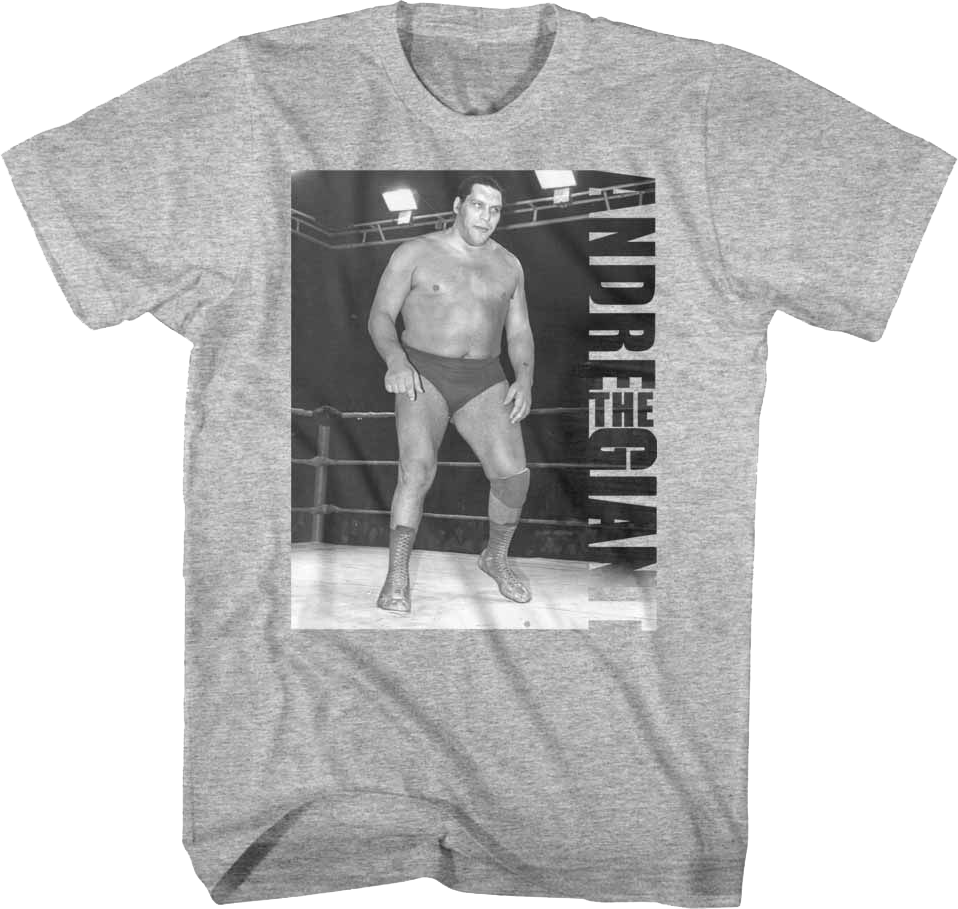 Black And White Photo Andre The Giant T-Shirt Hoodie, Sweatshirt | CiraTrend.com (Image 1)