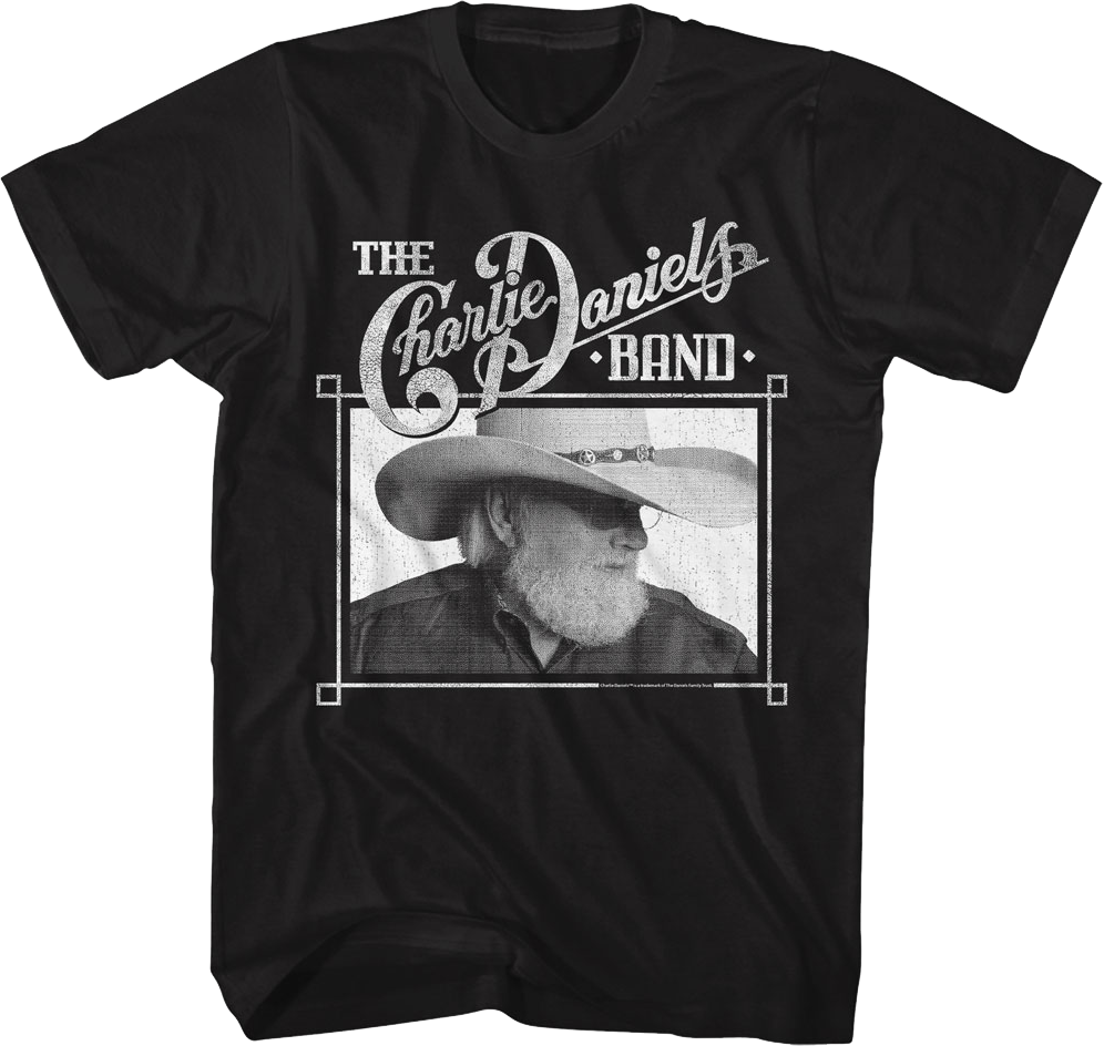 Black And White Photo Charlie Daniels Band T-Shirt Hoodie, Sweatshirt | CiraTrend.com (Image 1)