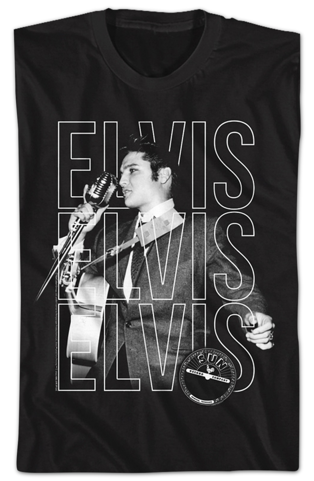 Black And White Photo Elvis Presley T-Shirt Hoodie, Sweatshirt | CiraTrend.com (Image 2)