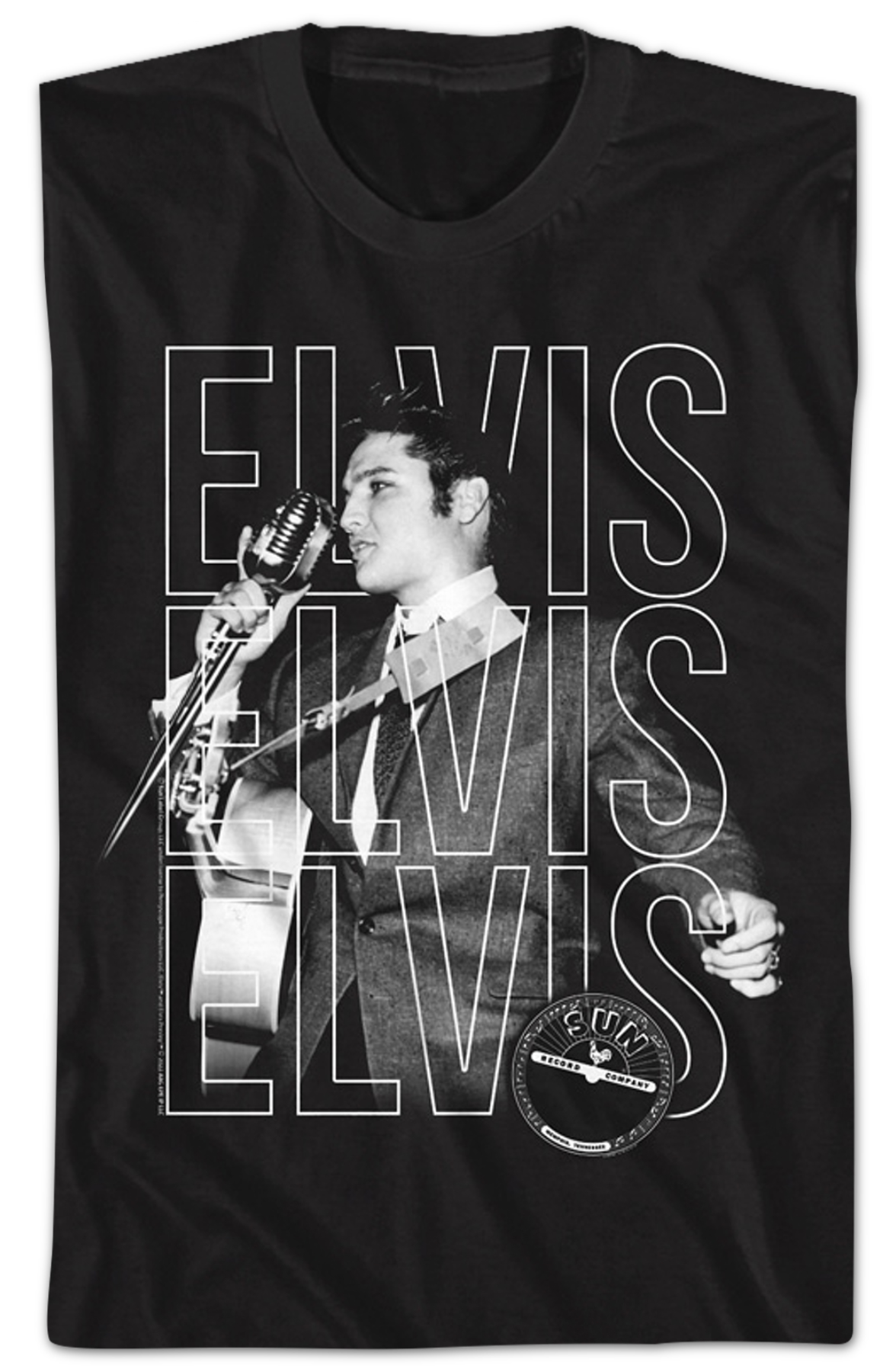 Black And White Photo Elvis Presley T-Shirt Hoodie, Sweatshirt | CiraTrend.com (Image 2)