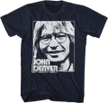 Black And White Photo John Denver T-Shirt Hoodie, Sweatshirt | CiraTrend.com (Image 1)