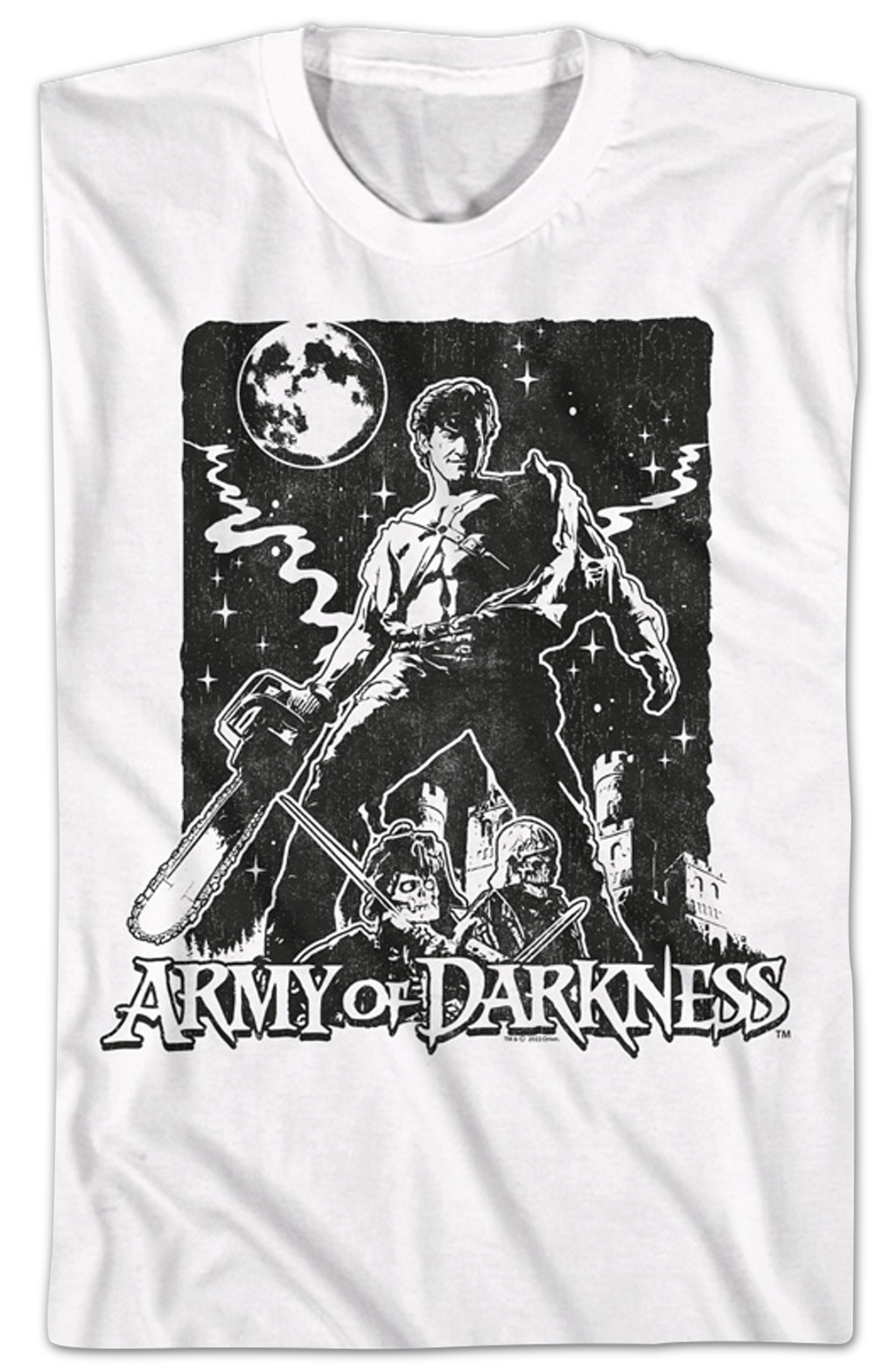 Black And White Poster Army of Darkness T-Shirt Hoodie, Sweatshirt | CiraTrend.com (Image 2)