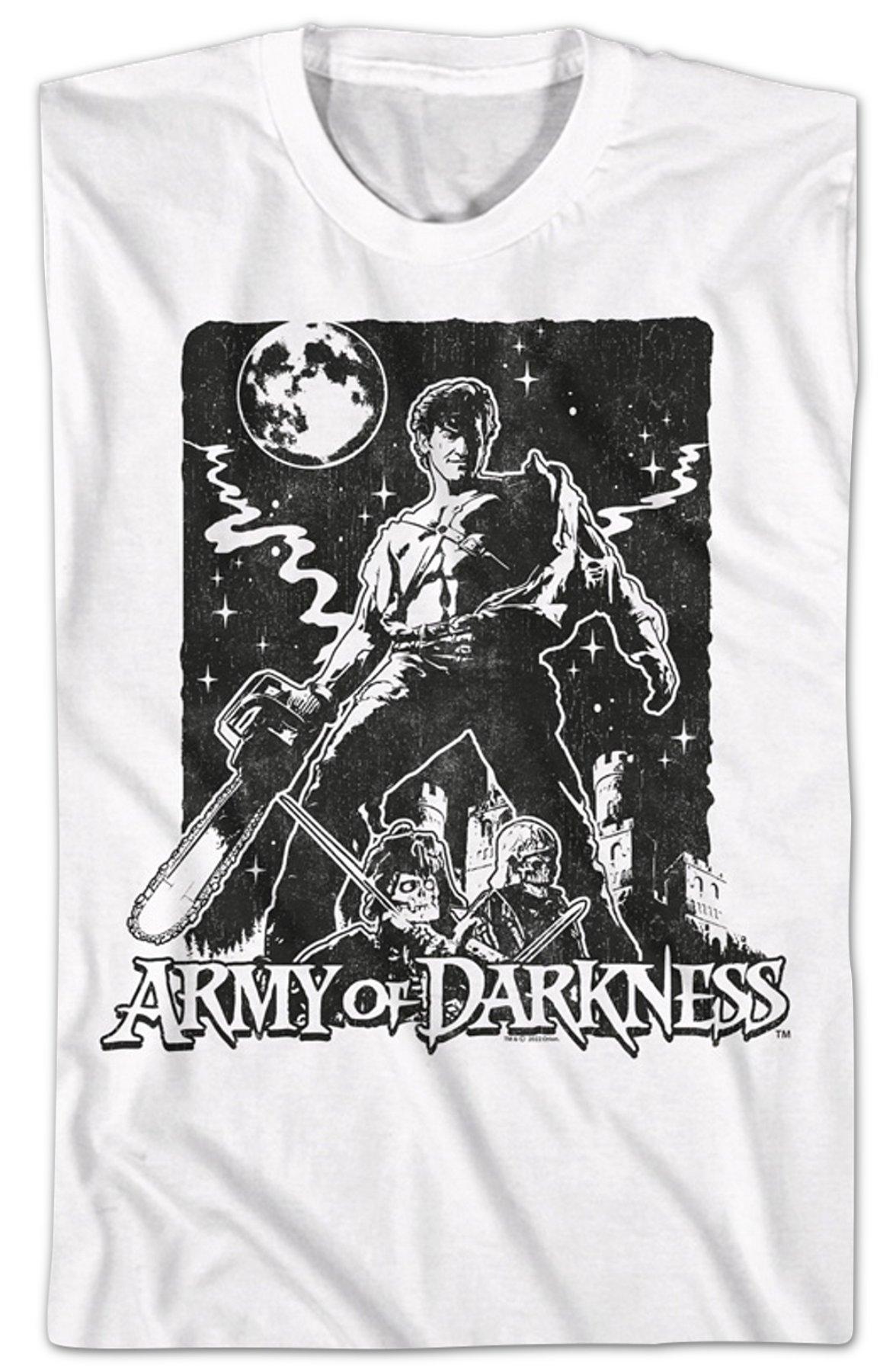 Black And White Poster Army of Darkness T-Shirt Hoodie, Sweatshirt | CiraTrend.com (Image 2)