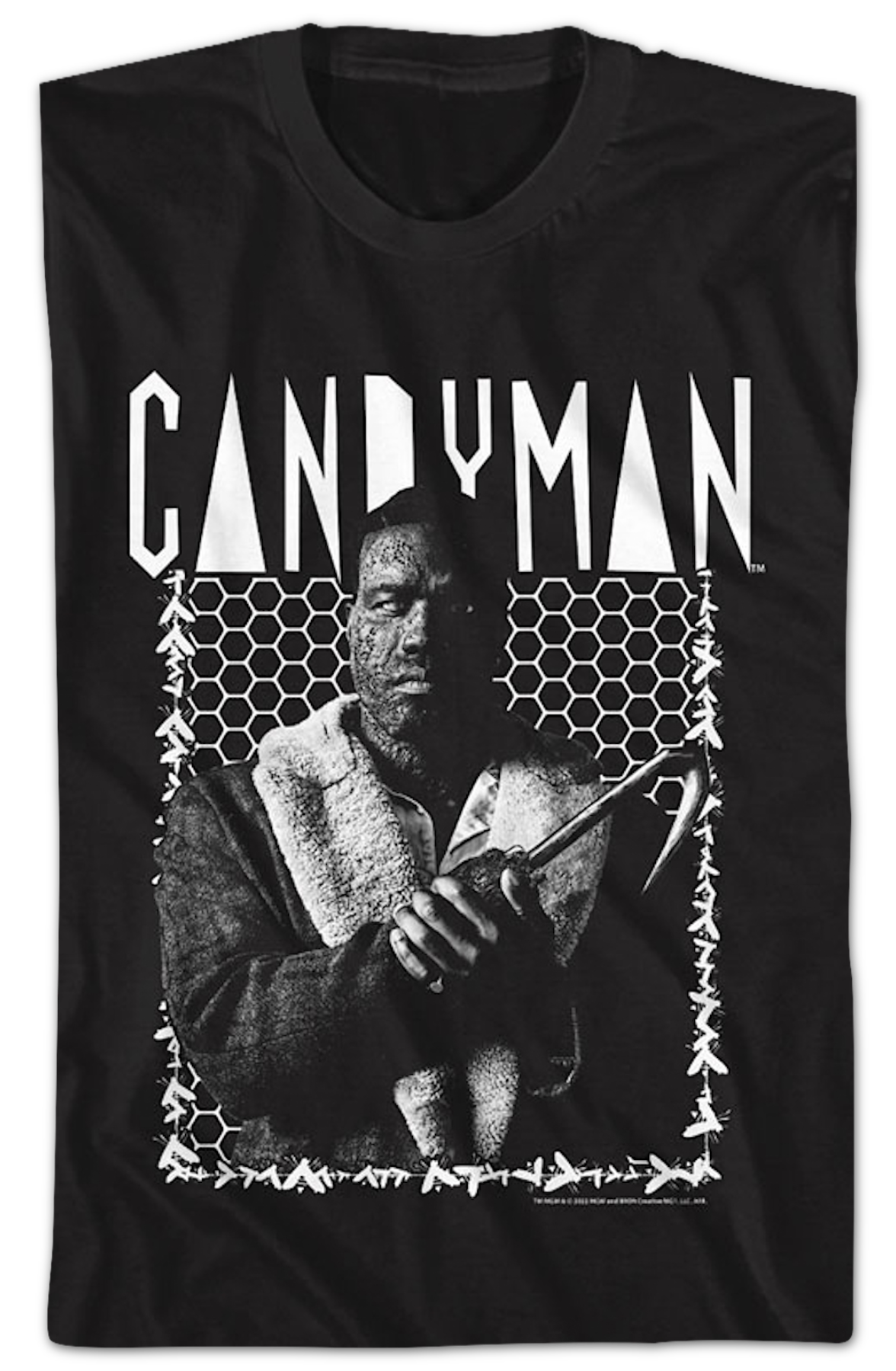 Black And White Poster Candyman T-Shirt Hoodie, Sweatshirt | CiraTrend.com (Image 2)