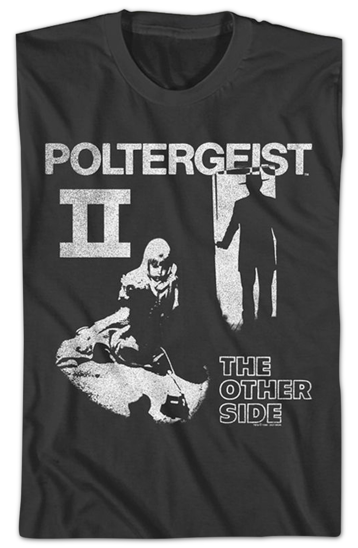 Black And White Poster Poltergeist II T-Shirt Hoodie, Sweatshirt | CiraTrend.com (Image 2)