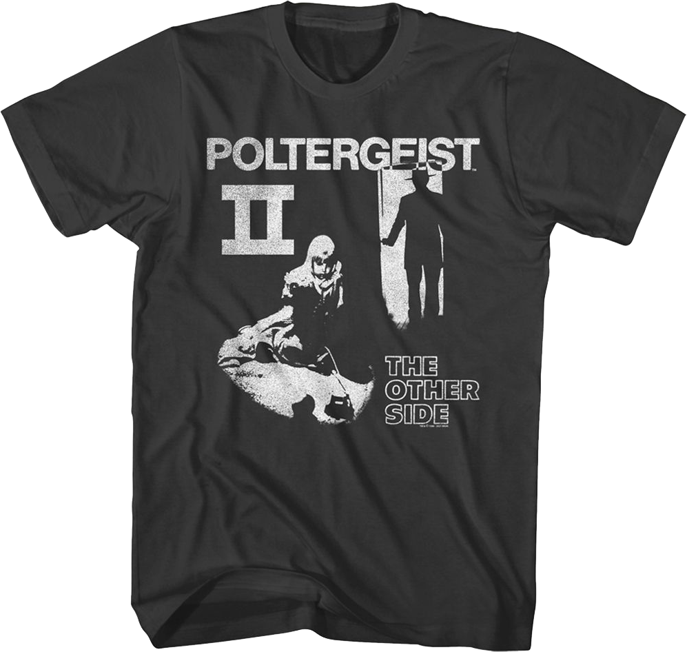 Black And White Poster Poltergeist II T-Shirt Hoodie, Sweatshirt | CiraTrend.com (Image 1)