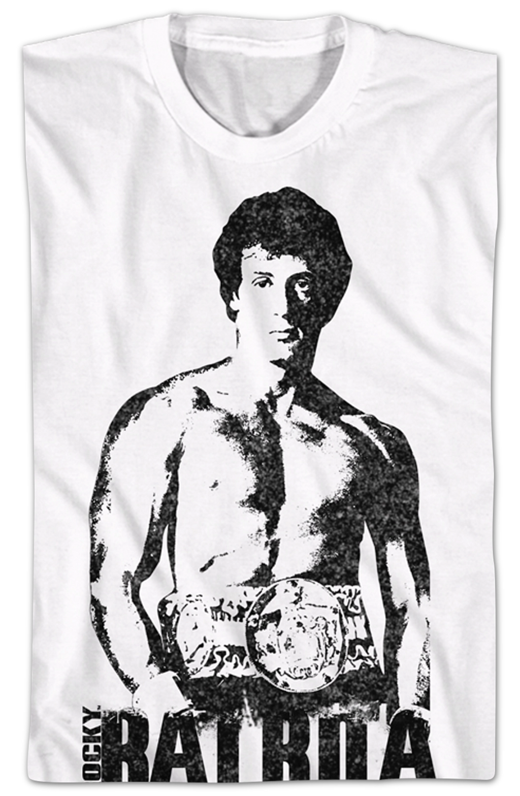 Black and White Rocky Balboa T-Shirt Hoodie, Sweatshirt | CiraTrend.com (Image 2)