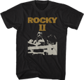 Black and White Rocky II T-Shirt Hoodie, Sweatshirt | CiraTrend.com (Image 1)