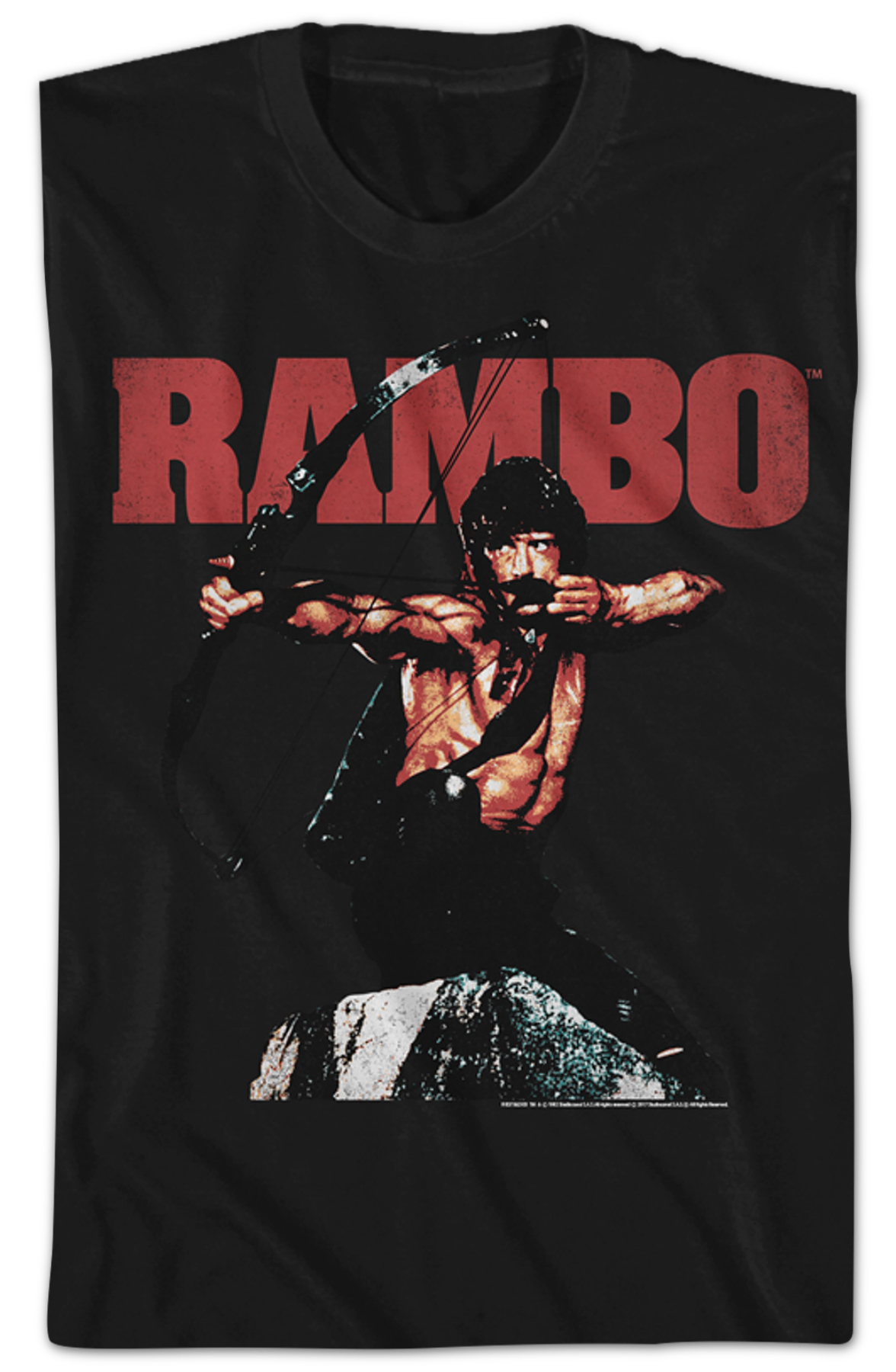 Black Bow and Arrow Rambo Shirt Hoodie, Sweatshirt | CiraTrend.com (Image 2)