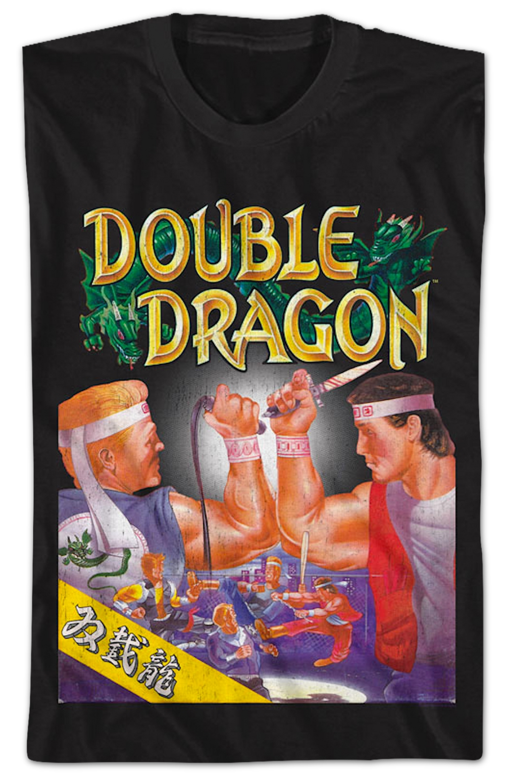 Black Box Art Double Dragon T-Shirt Hoodie, Sweatshirt | CiraTrend.com (Image 2)