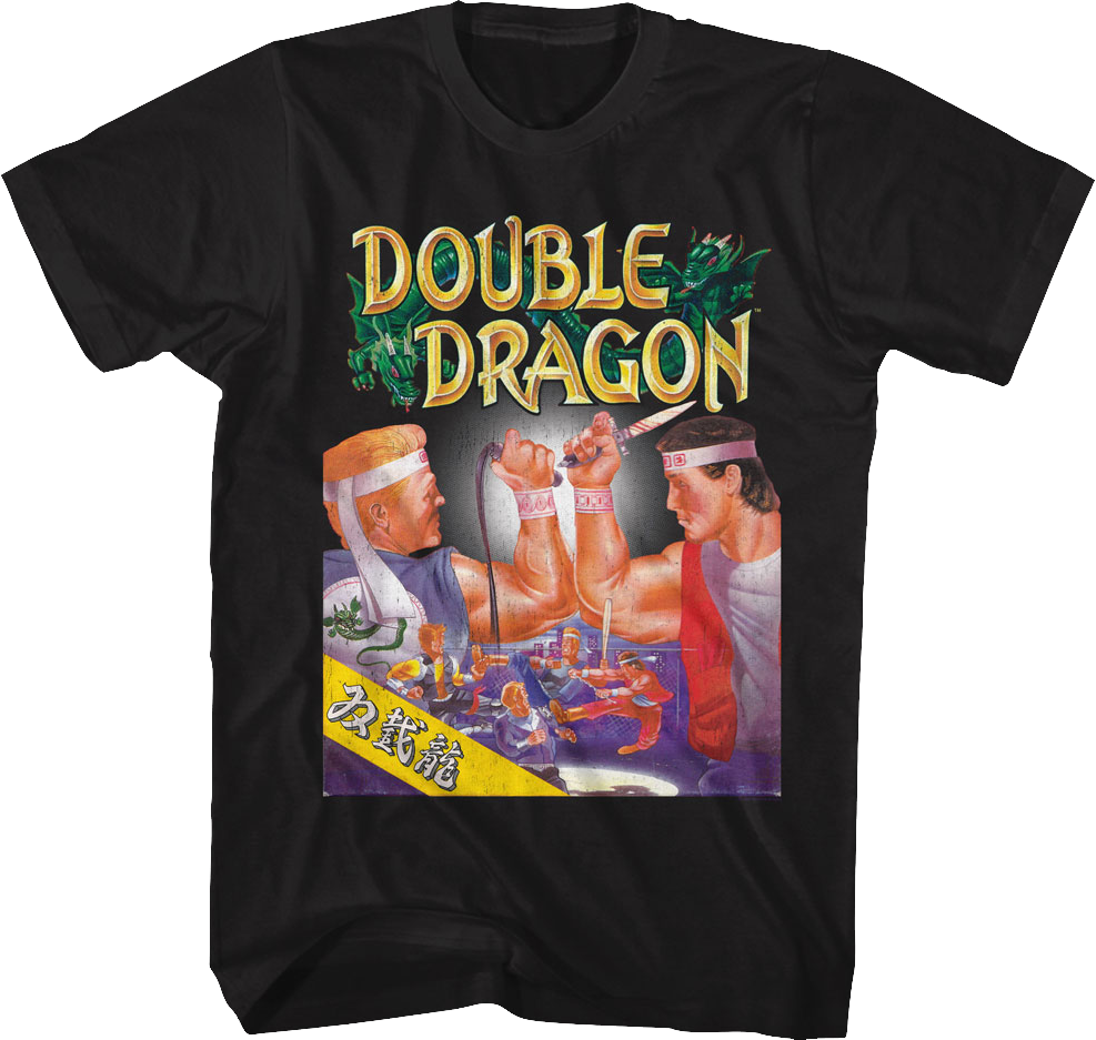 Black Box Art Double Dragon T-Shirt Hoodie, Sweatshirt | CiraTrend.com (Image 1)