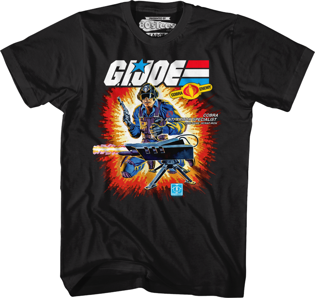 Black Box Art Scrap Iron GI Joe T-Shirt Hoodie, Sweatshirt | CiraTrend.com (Image 1)