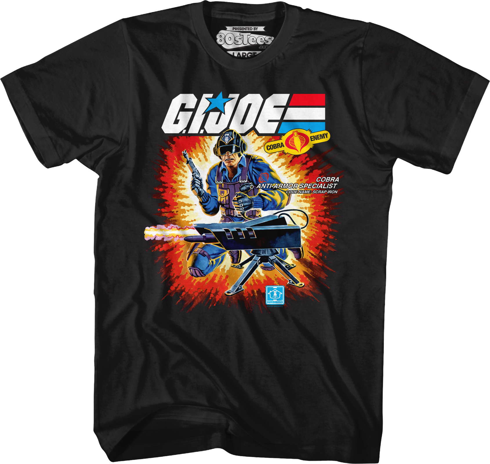 Black Box Art Scrap Iron GI Joe T-Shirt Hoodie, Sweatshirt | CiraTrend.com (Image 1)