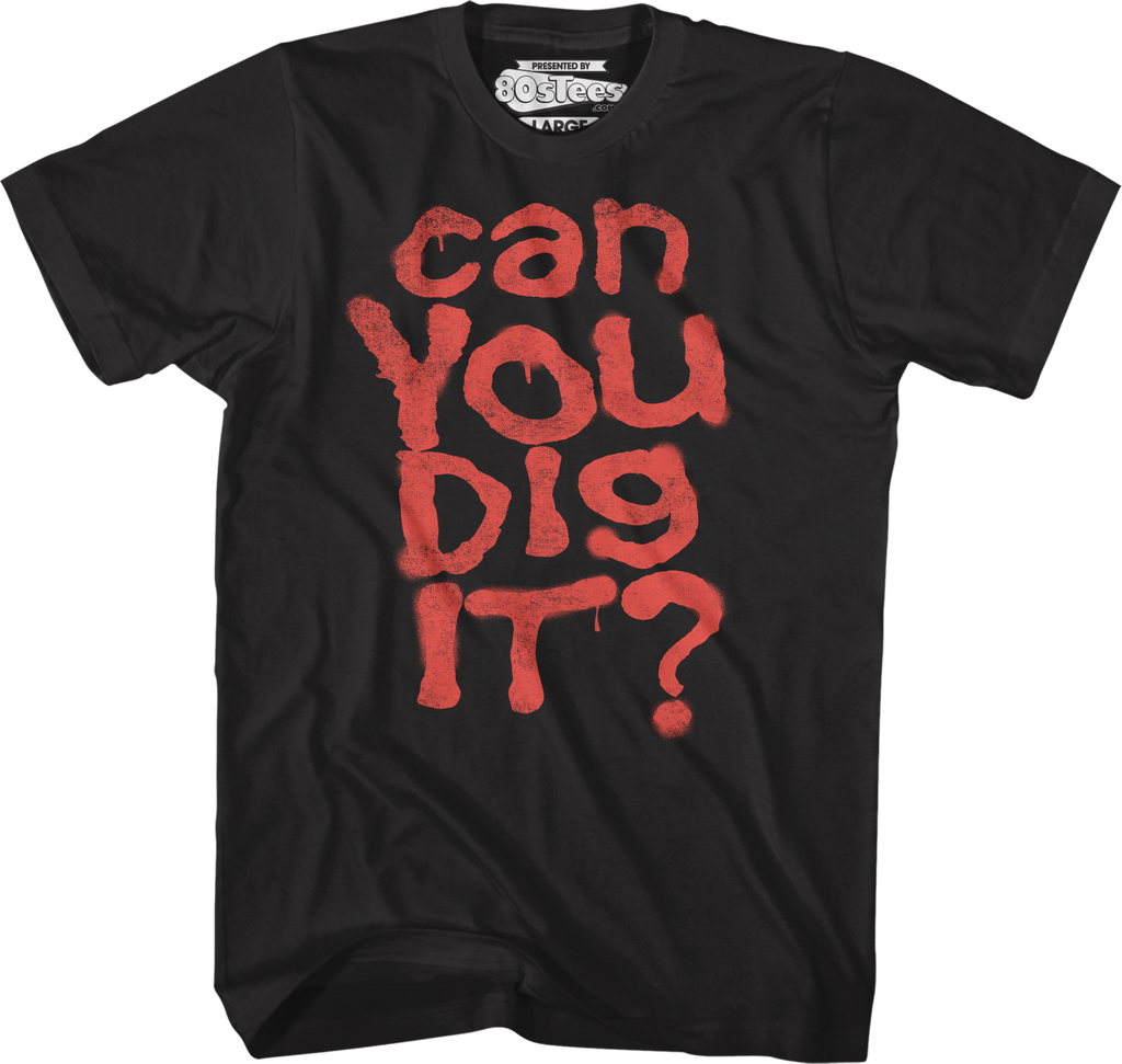 Black Can You Dig It Warriors T-Shirt Hoodie, Sweatshirt | CiraTrend.com (Image 1)