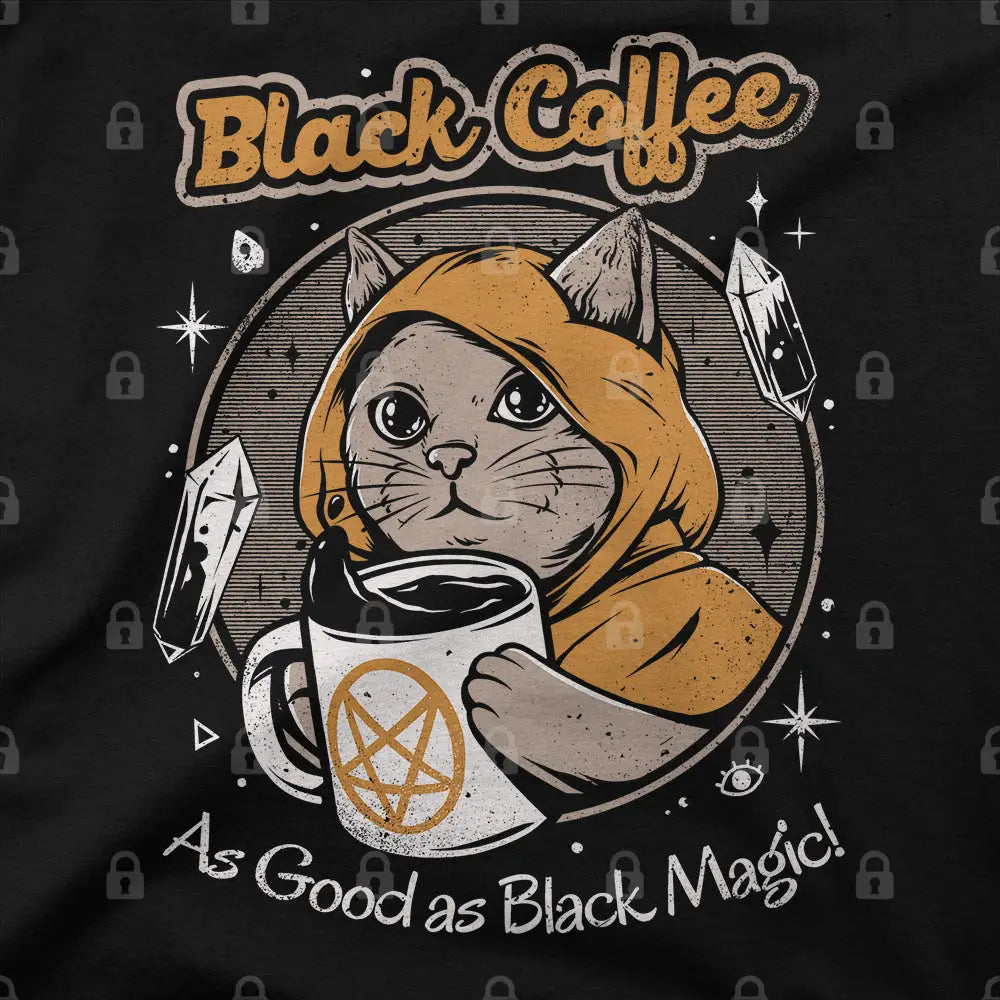 Black Coffee And Black Magic T-Shirt Hoodie, Sweatshirt | CiraTrend.com (Image 1)