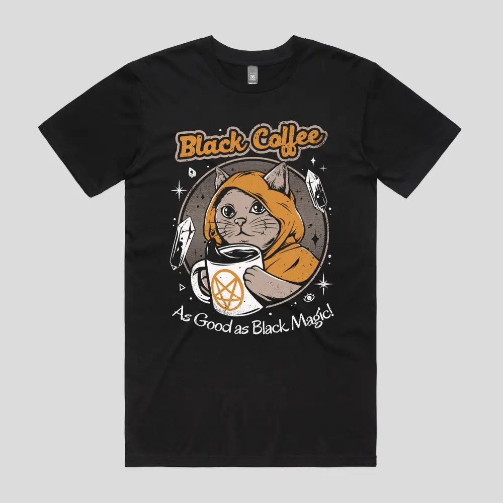Black Coffee And Black Magic T-Shirt Hoodie, Sweatshirt | CiraTrend.com (Image 2)