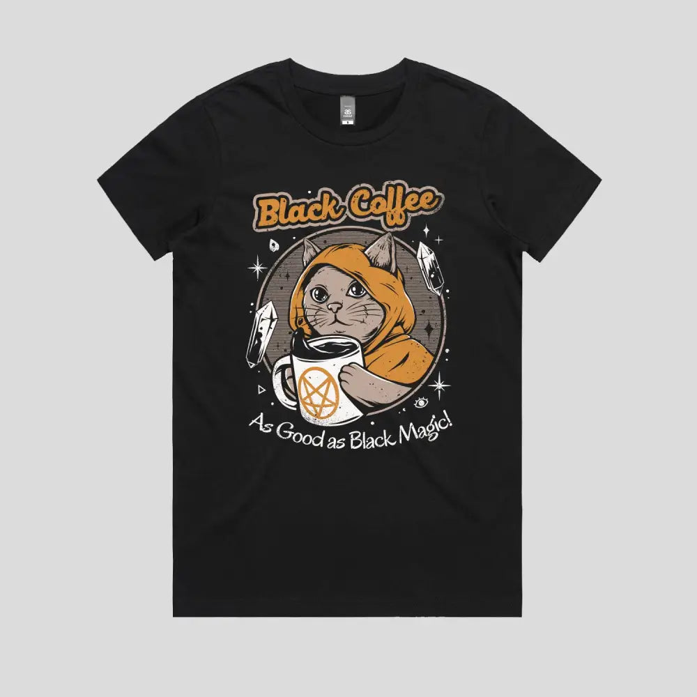 Black Coffee And Black Magic T-Shirt Hoodie, Sweatshirt | CiraTrend.com (Image 3)