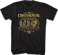 Black Continental Coin John Wick T-Shirt Hoodie, Sweatshirt | CiraTrend.com (Image 1)