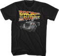 Black Distressed Back to the Future Shirt Hoodie, Sweatshirt | CiraTrend.com (Image 1)