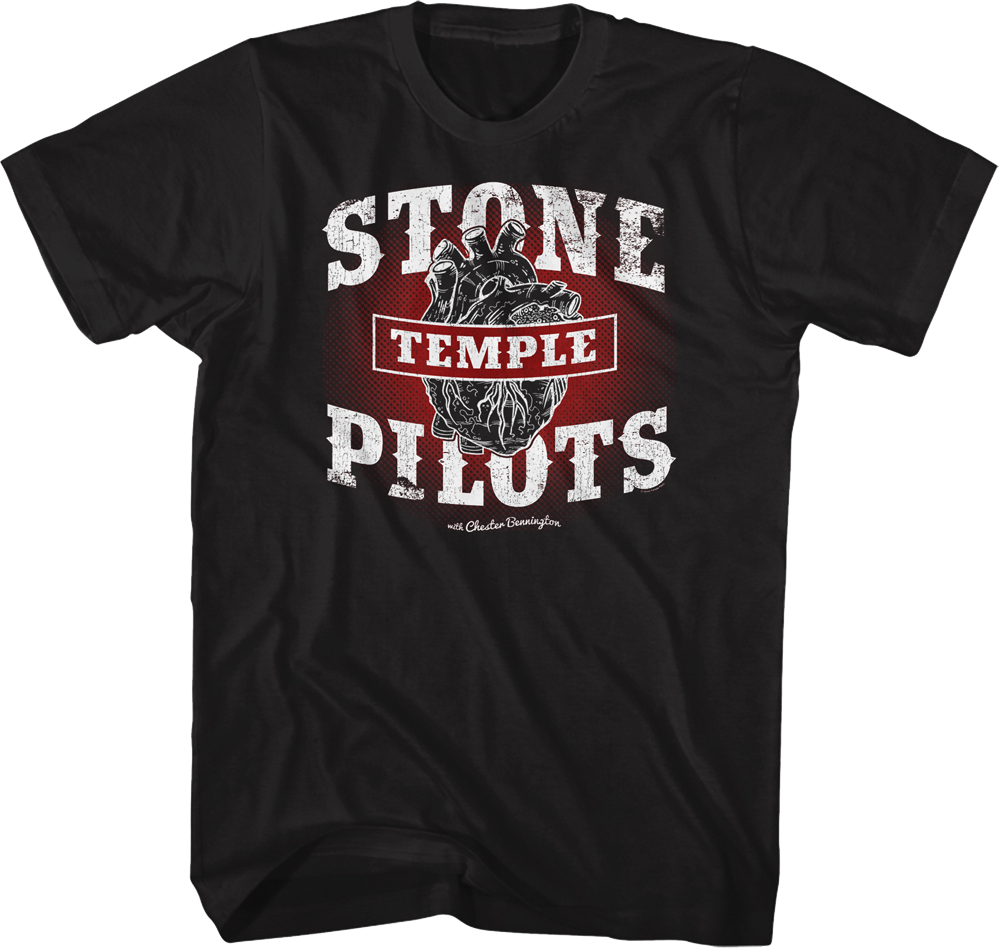 Black Heart Stone Temple Pilots T-Shirt Hoodie, Sweatshirt | CiraTrend.com (Image 1)
