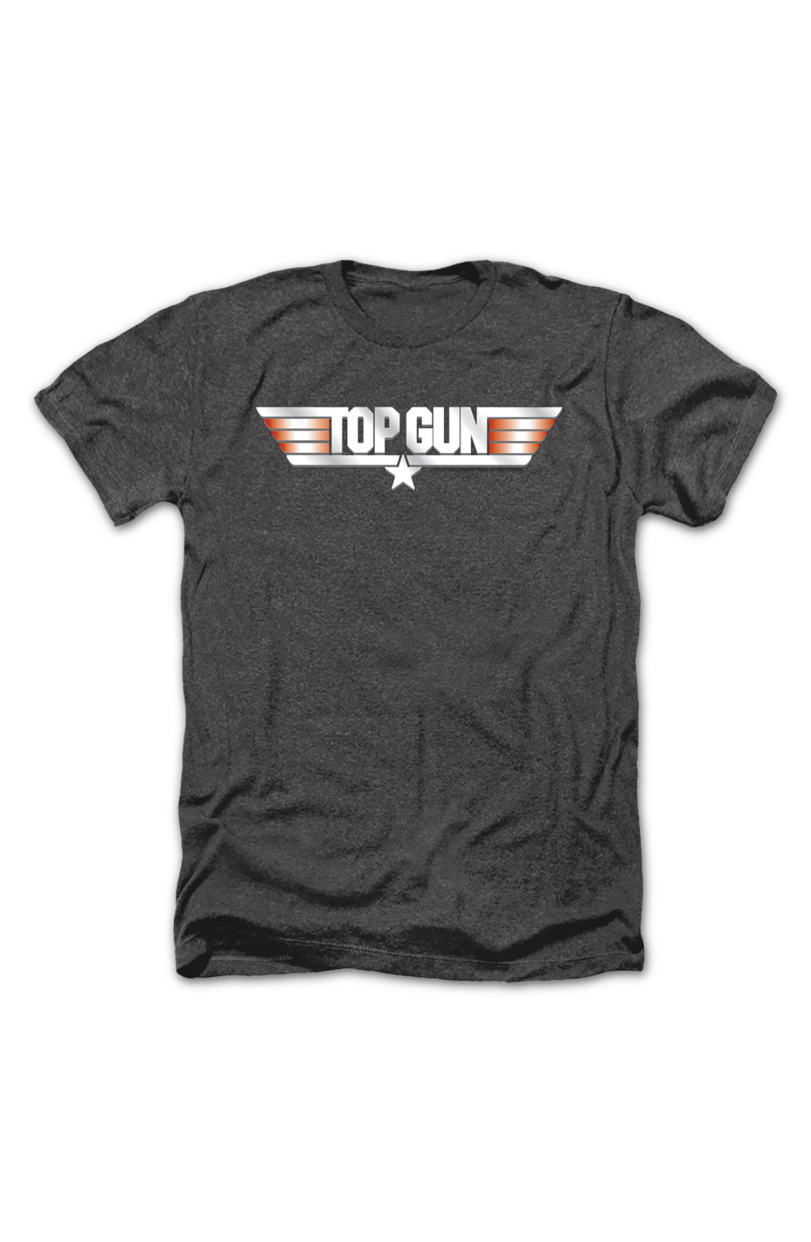 Black Heather Movie Logo Top Gun T-Shirt Hoodie, Sweatshirt | CiraTrend.com (Image 2)