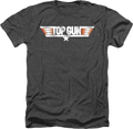 Black Heather Movie Logo Top Gun T-Shirt Hoodie, Sweatshirt | CiraTrend.com (Image 1)
