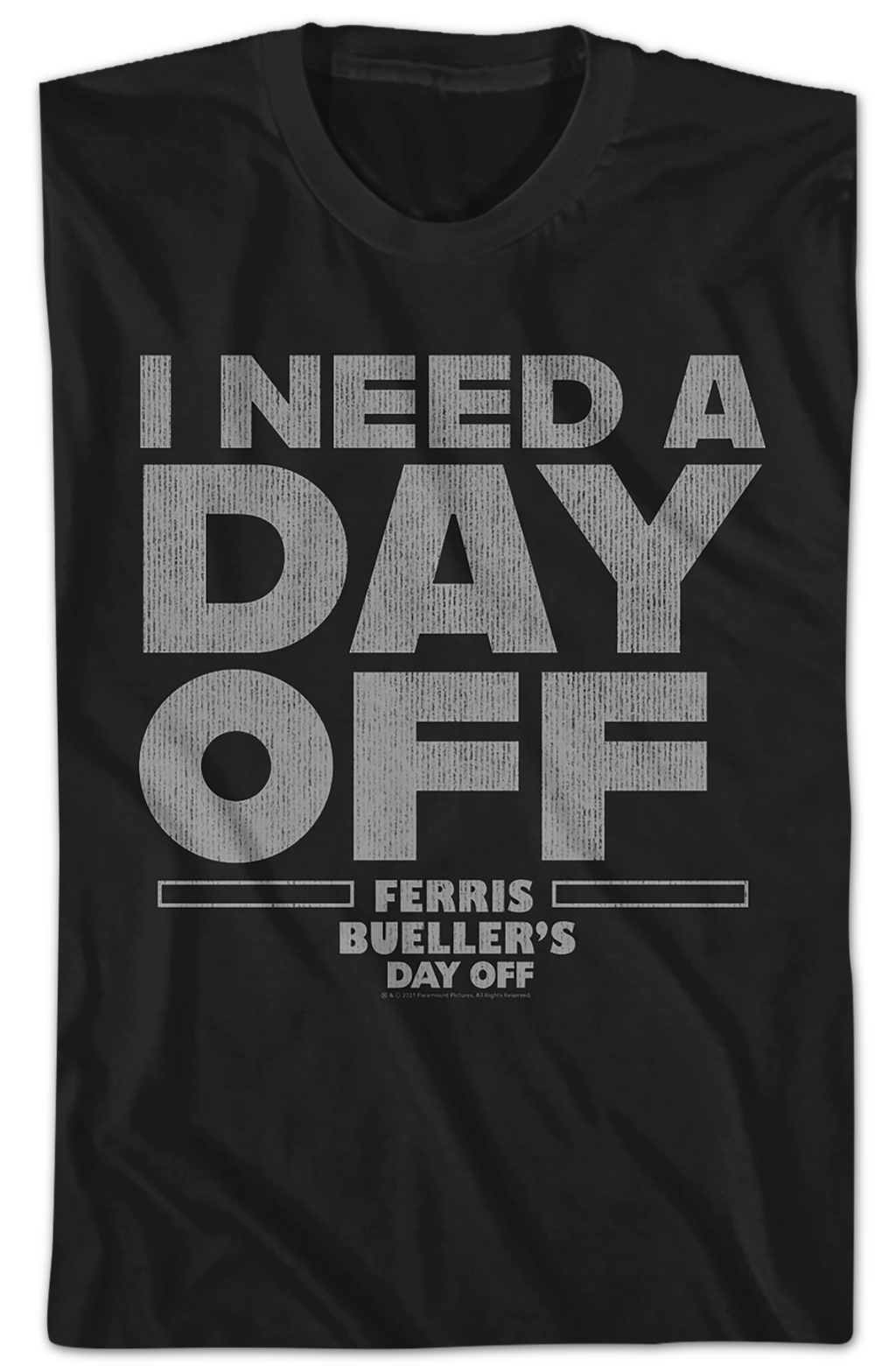Black I Need A Day Off Ferris Bueller's Day Off Shirt Hoodie, Sweatshirt | CiraTrend.com (Image 2)