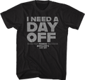 Black I Need A Day Off Ferris Bueller's Day Off Shirt Hoodie, Sweatshirt | CiraTrend.com (Image 1)
