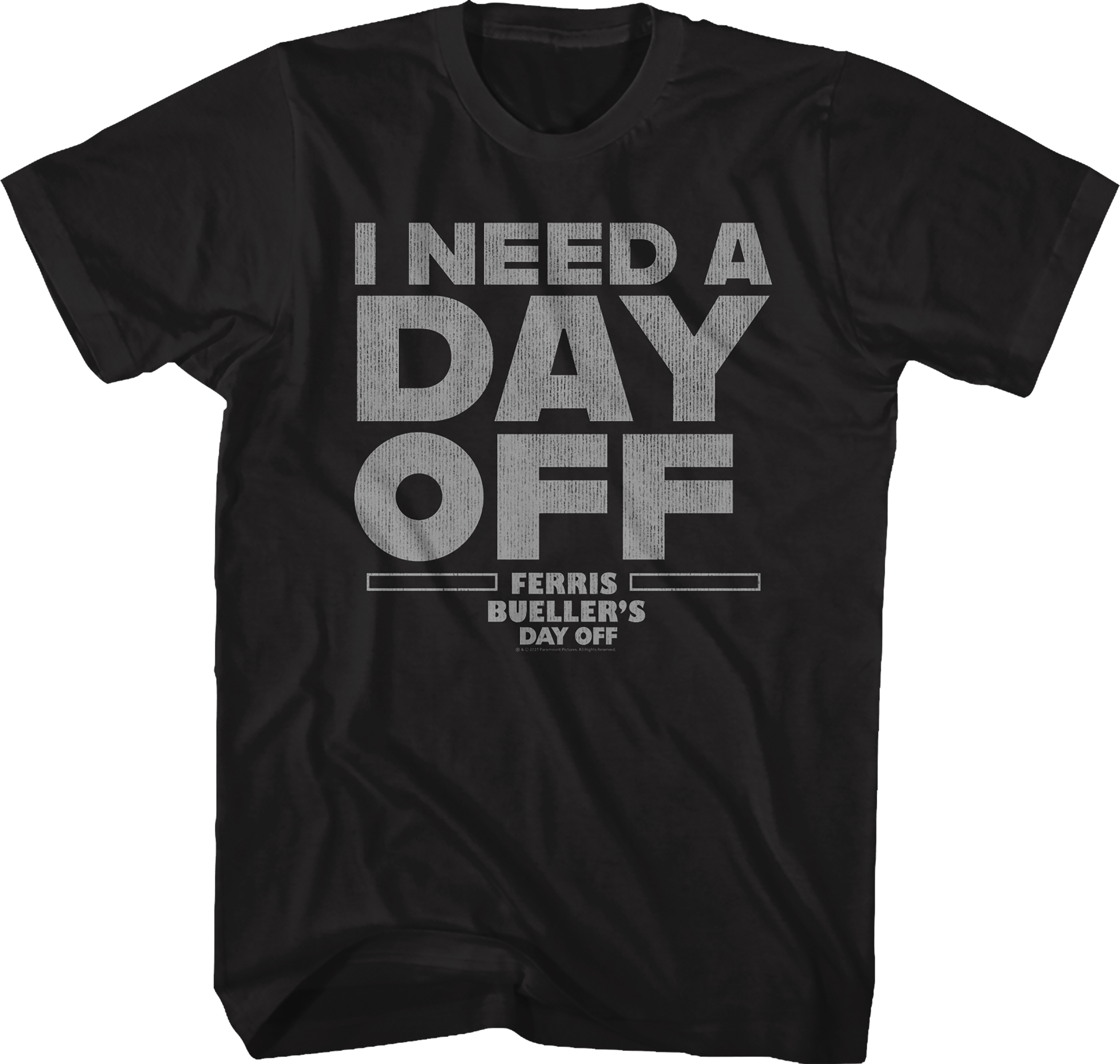 Black I Need A Day Off Ferris Bueller's Day Off Shirt Hoodie, Sweatshirt | CiraTrend.com (Image 1)