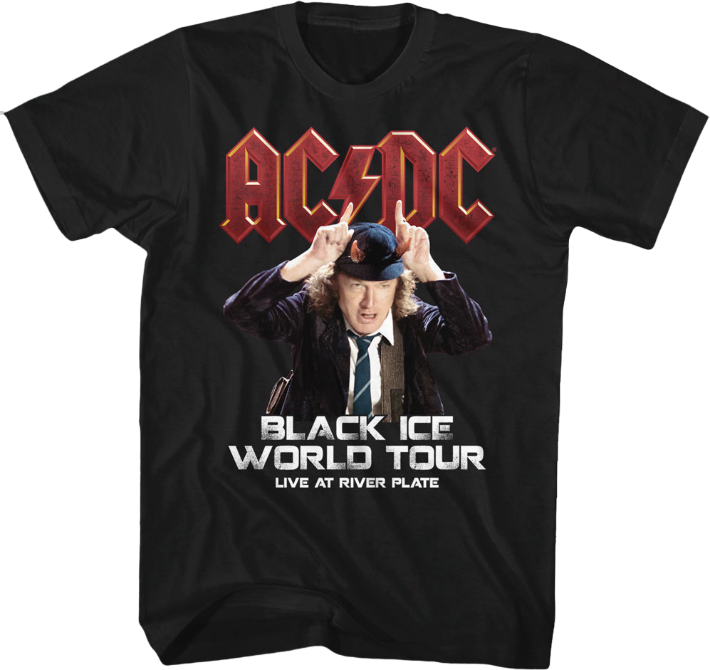 Black Ice World Tour ACDC T-Shirt Hoodie, Sweatshirt | CiraTrend.com (Image 1)