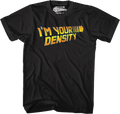 Black I'm Your Density Back To The Future T-Shirt Hoodie, Sweatshirt | CiraTrend.com (Image 1)