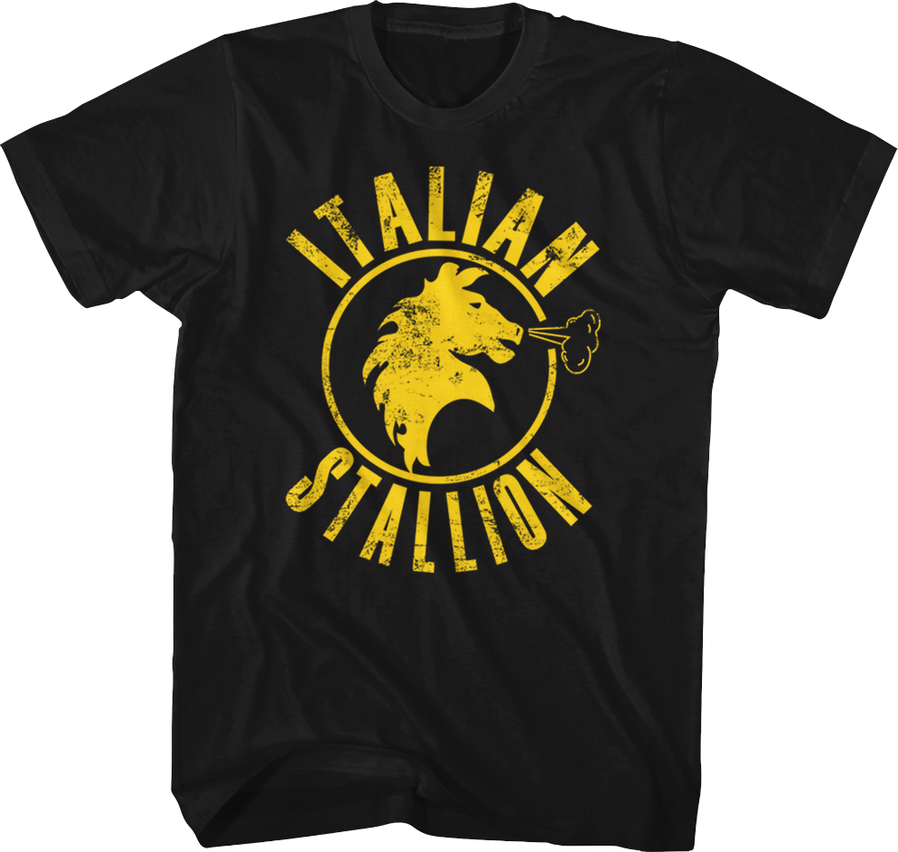 Black Italian Stallion Rocky T-Shirt Hoodie, Sweatshirt | CiraTrend.com (Image 1)