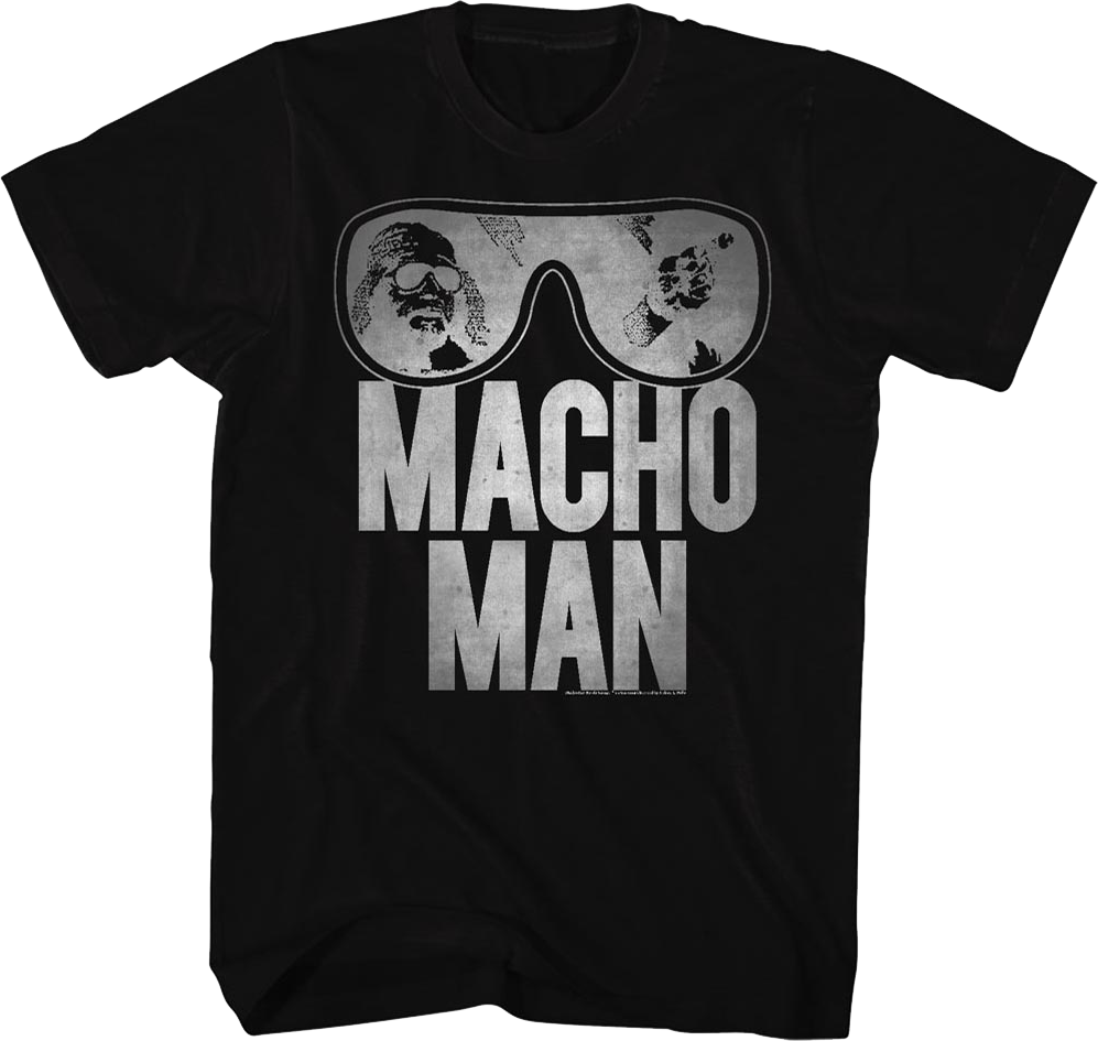 Black Macho Man Randy Savage Shirt Hoodie, Sweatshirt | CiraTrend.com (Image 1)
