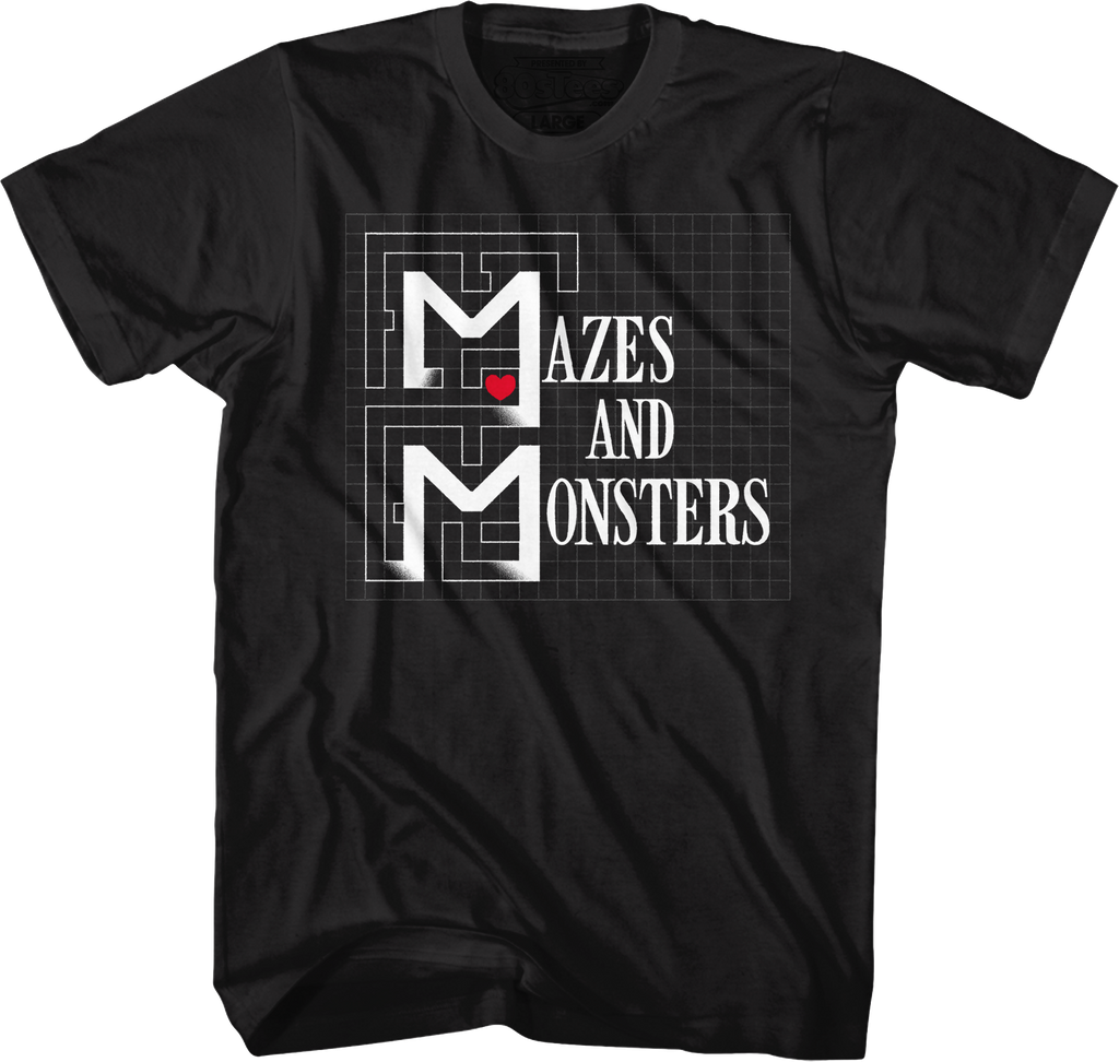 Black Mazes And Monsters T-Shirt Hoodie, Sweatshirt | CiraTrend.com (Image 1)