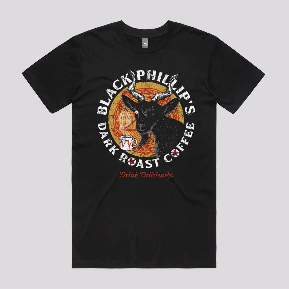 Black Phillip Coffee T-Shirt Hoodie, Sweatshirt | CiraTrend.com (Image 2)