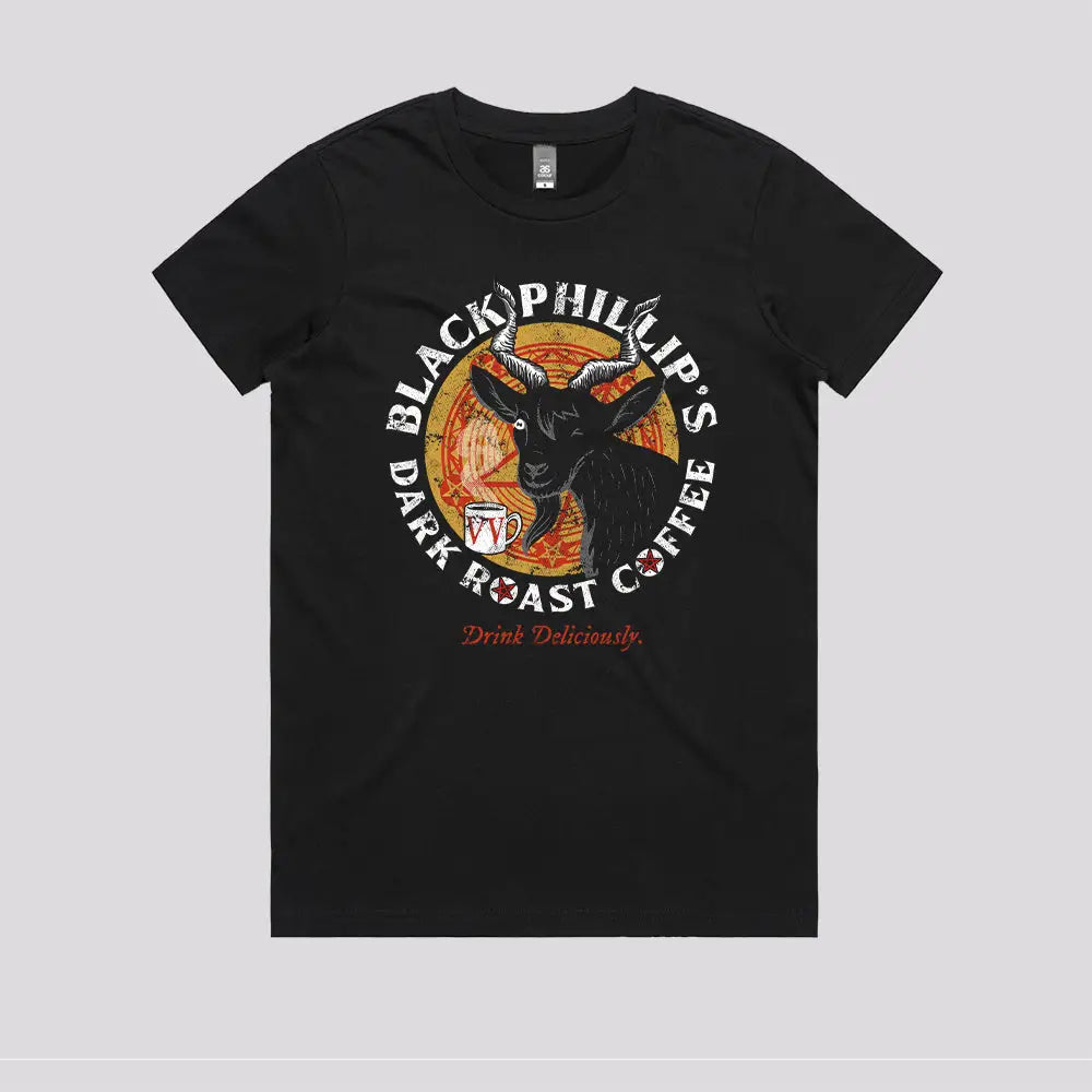 Black Phillip Coffee T-Shirt Hoodie, Sweatshirt | CiraTrend.com (Image 3)