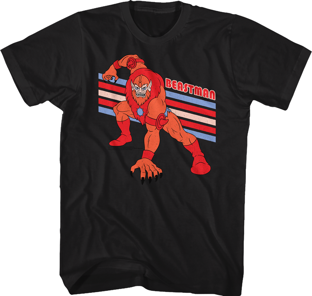 Black Retro Beast Man Masters of the Universe T-Shirt Hoodie, Sweatshirt | CiraTrend.com (Image 1)