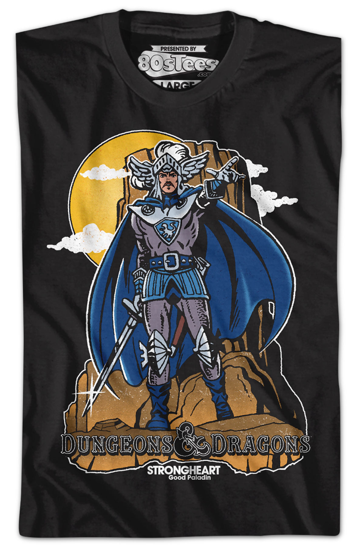 Black Strongheart Dungeons & Dragons T-Shirt Hoodie, Sweatshirt | CiraTrend.com (Image 2)