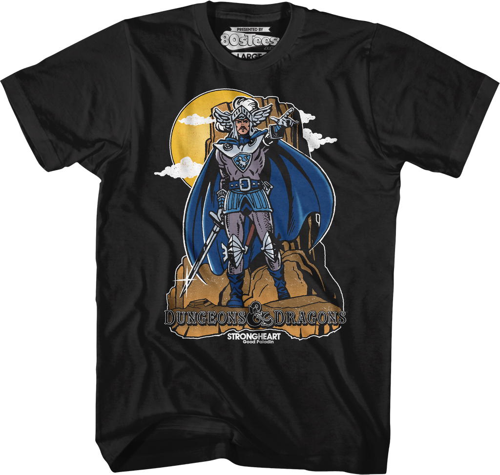 Black Strongheart Dungeons & Dragons T-Shirt Hoodie, Sweatshirt | CiraTrend.com (Image 1)