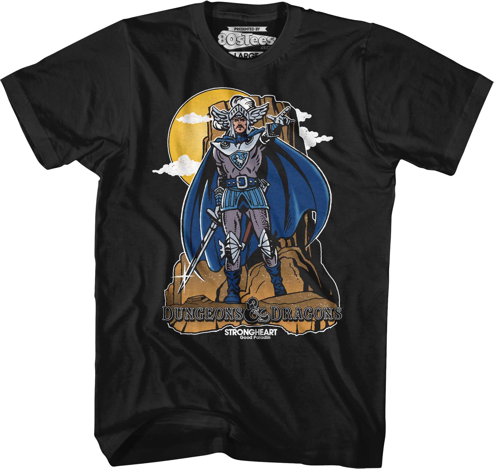 Black Strongheart Dungeons & Dragons T-Shirt Hoodie, Sweatshirt | CiraTrend.com (Image 1)