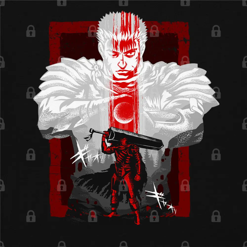 Black Swordsman T-Shirt Hoodie, Sweatshirt | CiraTrend.com (Image 1)