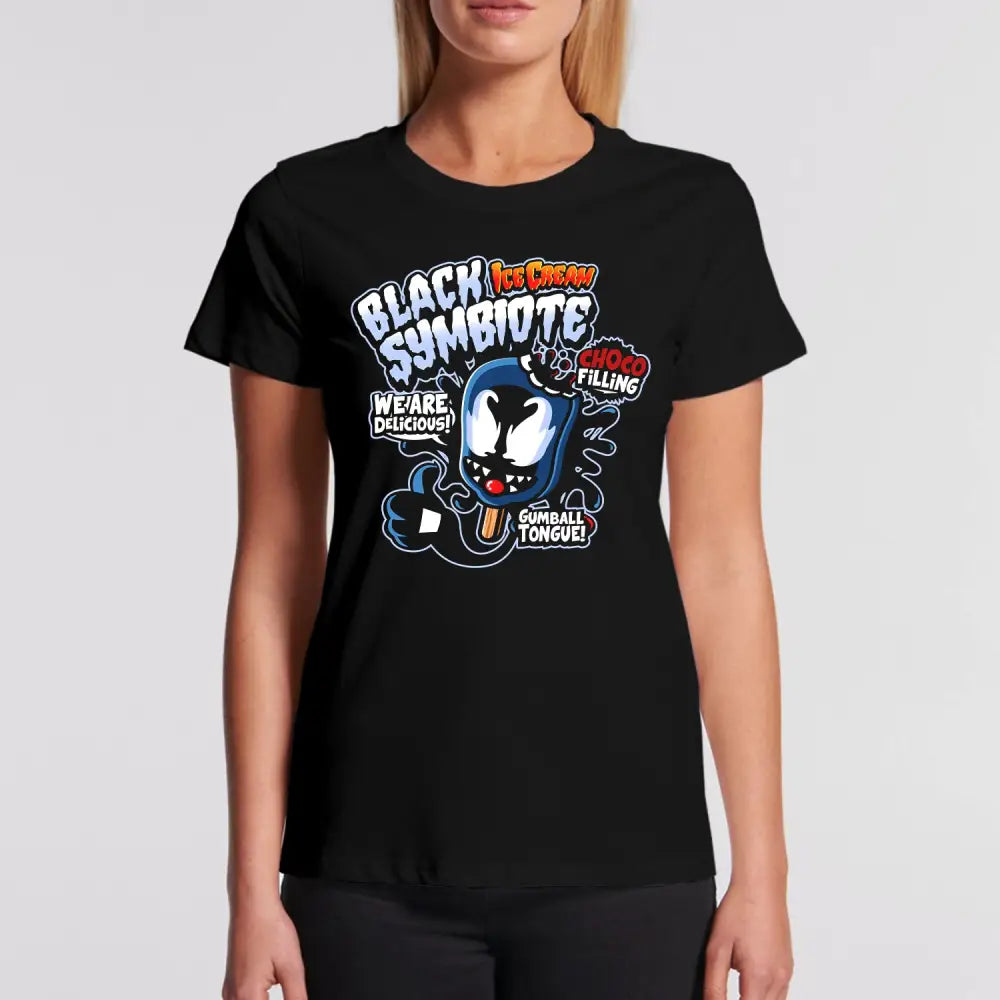 Black Symbiote Ice Cream T-Shirt Hoodie, Sweatshirt | CiraTrend.com (Image 5)