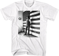 Black & White American Flag Jerry Garcia T-Shirt Hoodie, Sweatshirt | CiraTrend.com (Image 1)